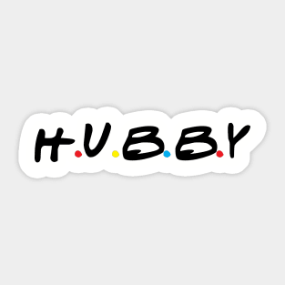 Hubby Sticker